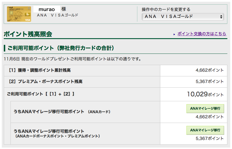 Anaマイルと歩んで10年 今の残高は30万マイル 貯め方 使い方の実績やオススメを紹介 旧村尾商店ブログ